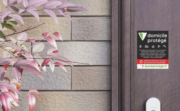 sticker domicile protégé je suis protégé fr